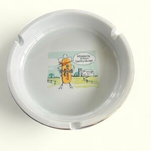 Vintage RARE Eckrich Country Sausage Advertisement, Ashtray, collectible, novelt